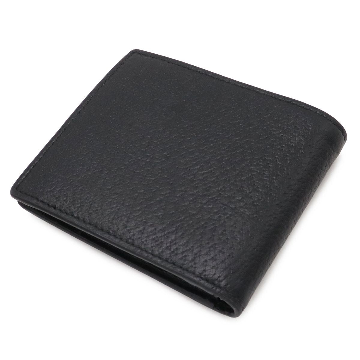 Gucci Animalier Metal Bee Bifold Wallet Leather Black Gold — view 2