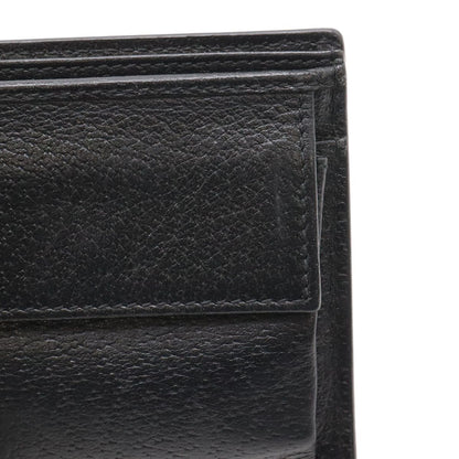 Gucci Animalier Metal Bee Bifold Wallet Leather Black Gold — view 5