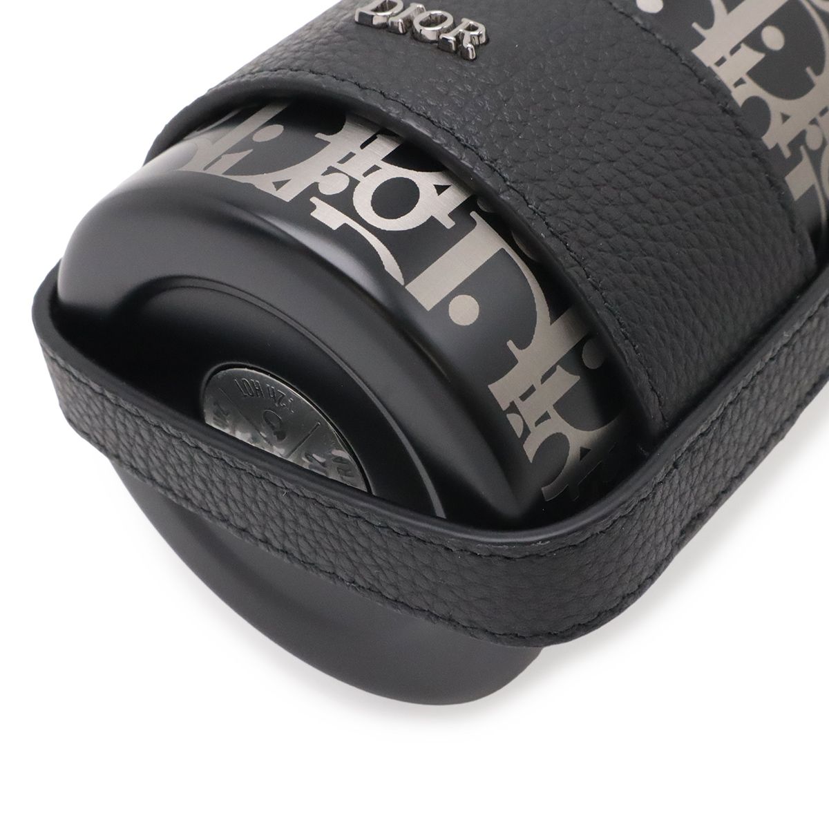 Dior Oblique Strap Bottle Water Stainless Steel Tumbler with Holder — view 3
