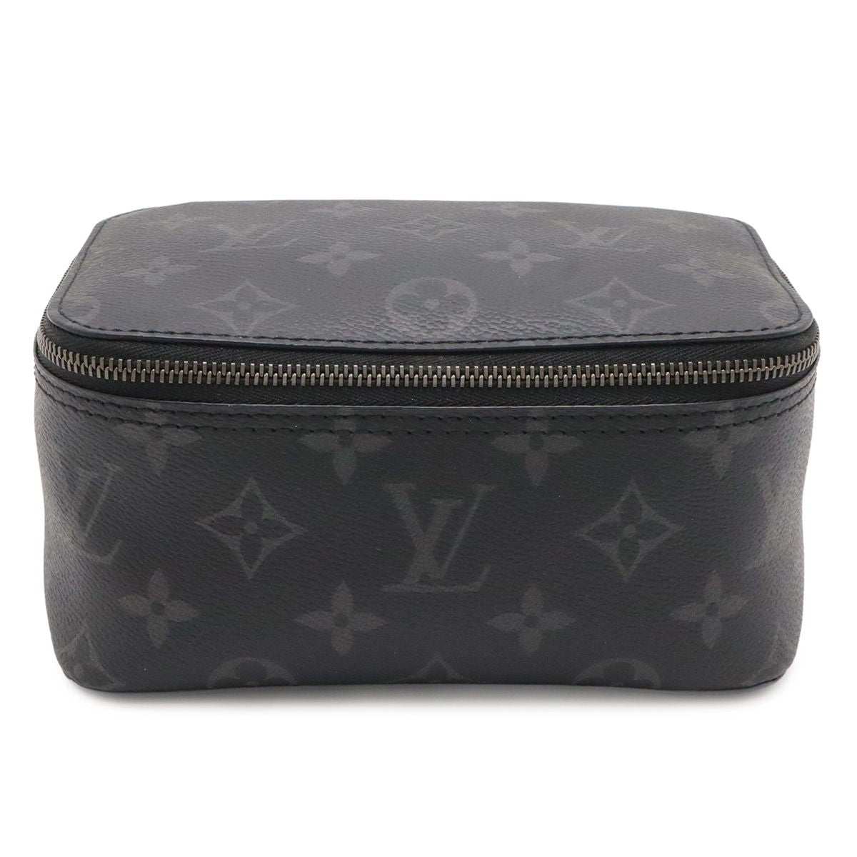 Louis Vuitton Monogram Eclipse Cube de Rangement PM Makeup Pouch Cosmetic Case