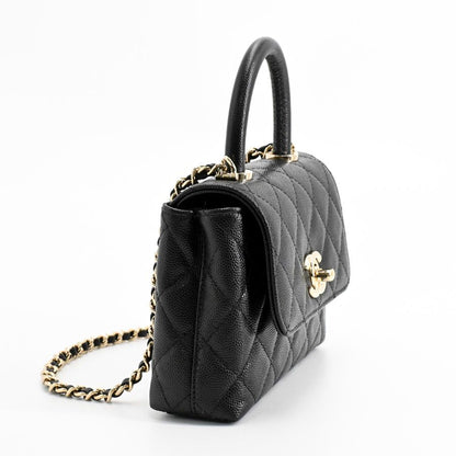 Chanel Shoulder Bag Top Handle Mini Flap — view 2