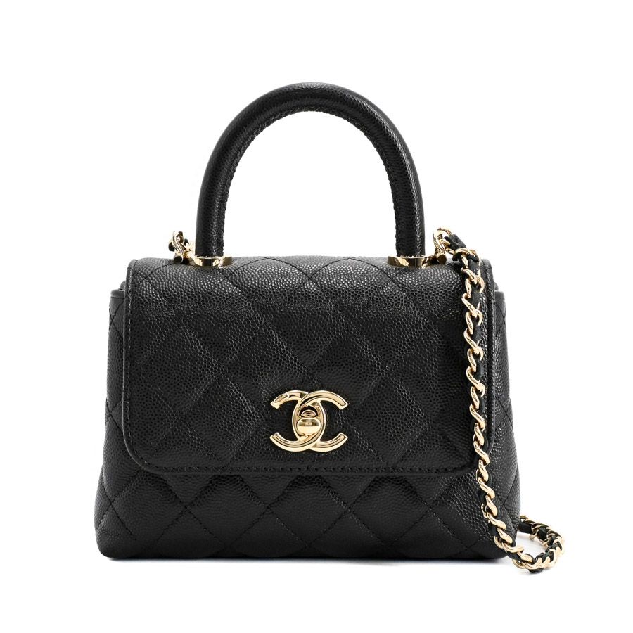 Chanel Shoulder Bag Top Handle Mini Flap