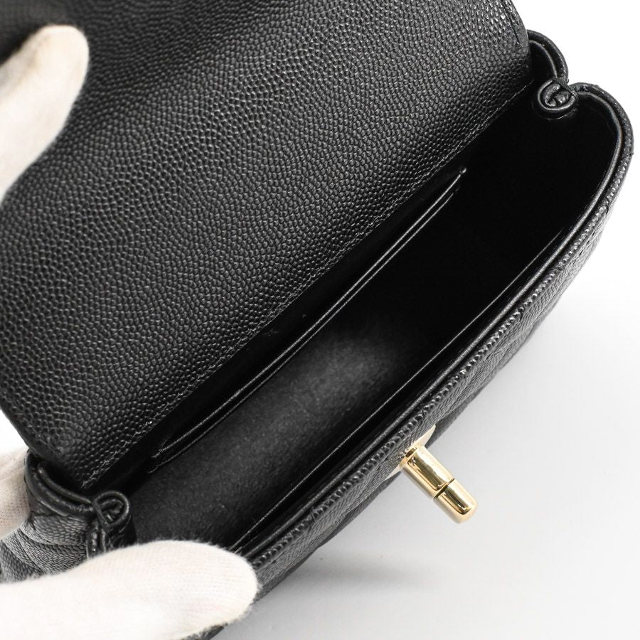 Chanel Shoulder Bag Top Handle Mini Flap — view 4