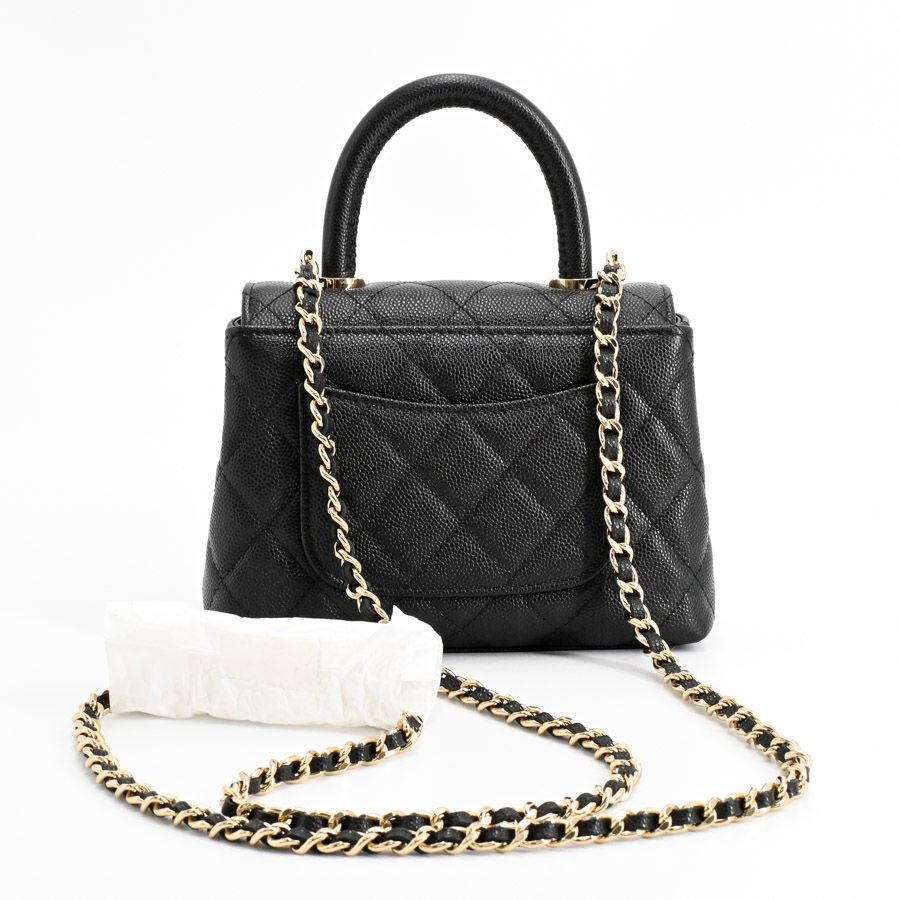 Chanel Shoulder Bag Top Handle Mini Flap — view 3