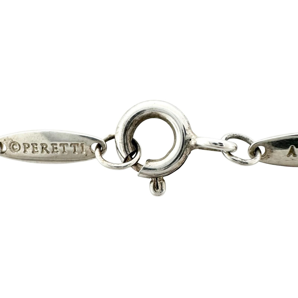 Tiffany & Co Elsa Peretti Color by the Yard Pendant Aquamarine Silver Blue — view 5