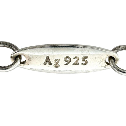 Tiffany & Co Elsa Peretti Color by the Yard Pendant Aquamarine Silver Blue — view 8