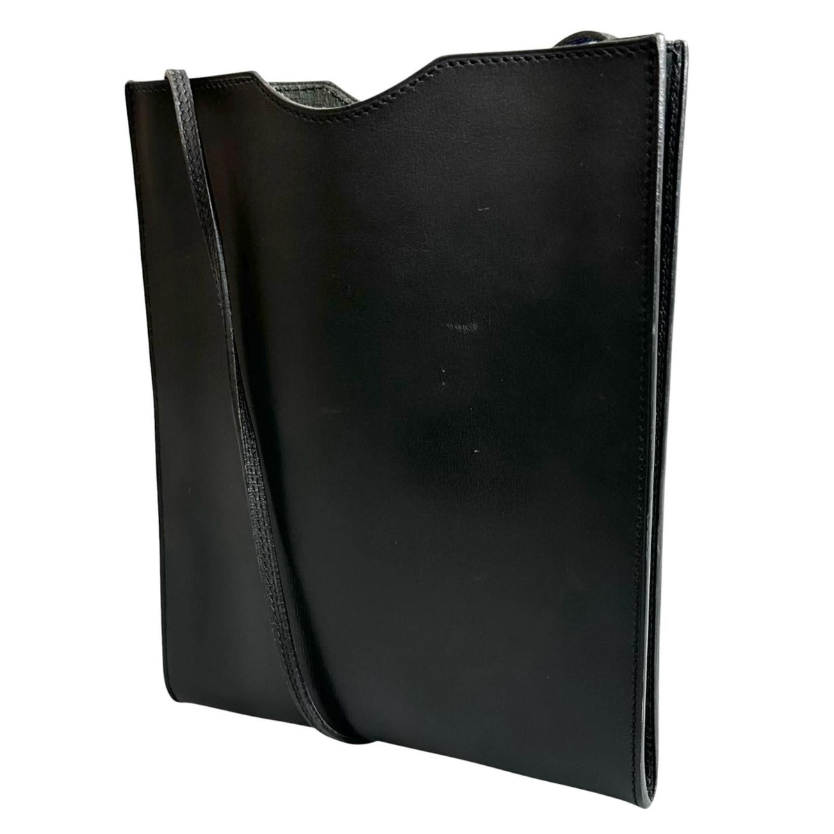 Hermes Onimaitou Box Calf Black Shoulder Bag — view 4