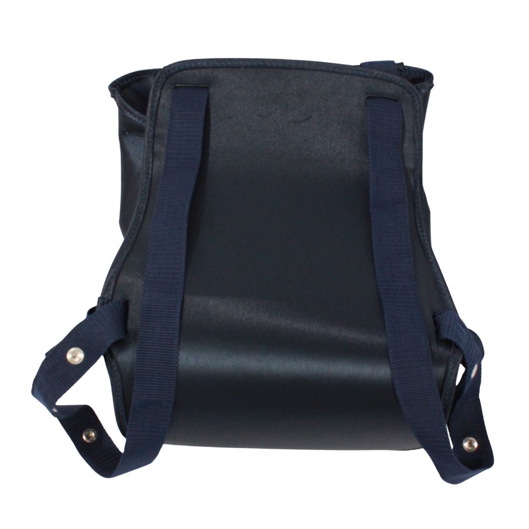 Hermes Sherpa Travel Around The Stars Nylon Navy Backpack Silver — view 3