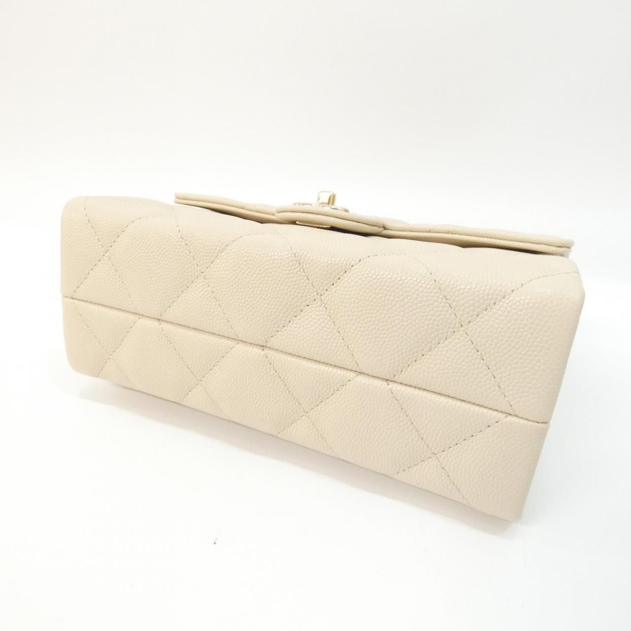 Chanel Bag Handbag Beige — view 3