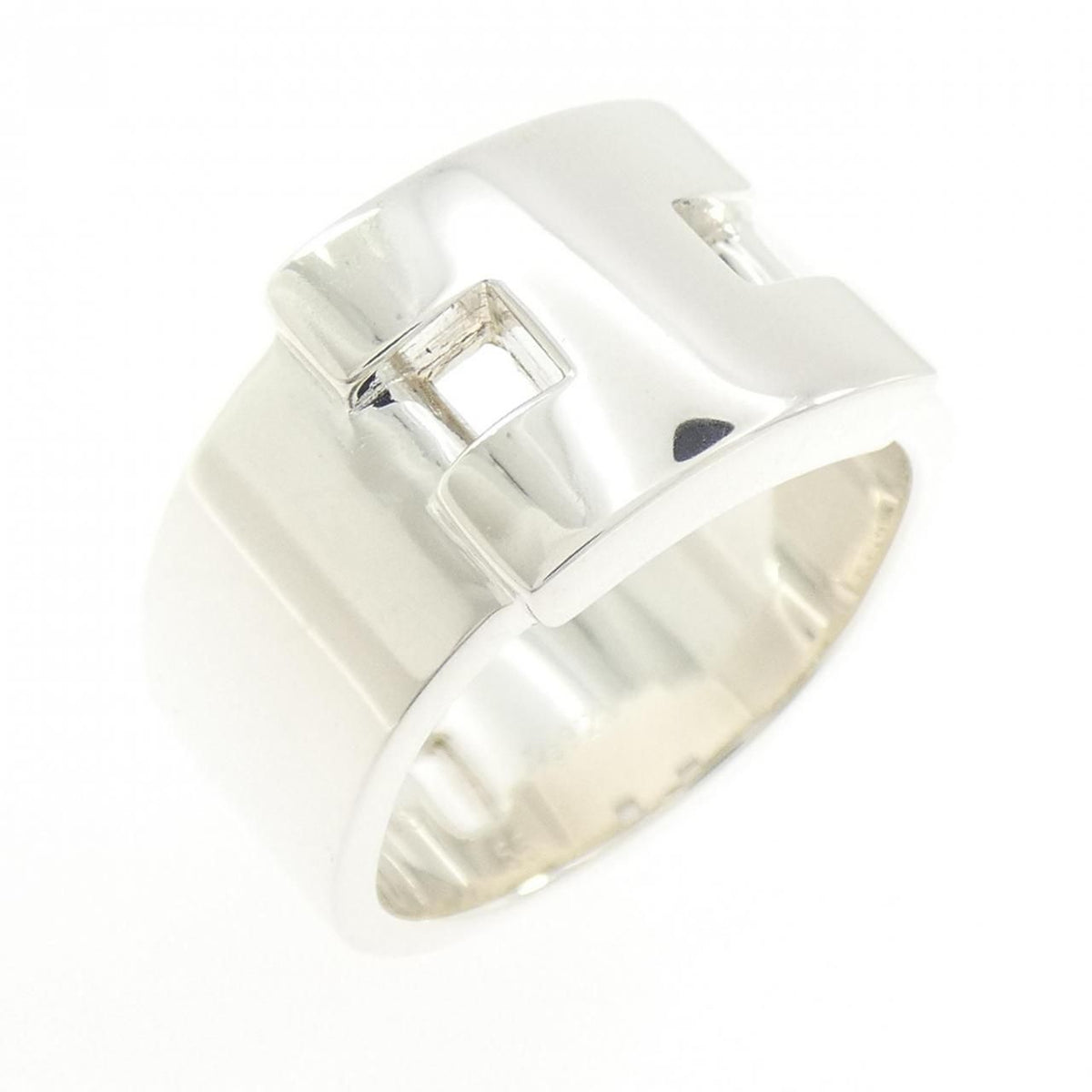 Hermes Vintage Crest Ring