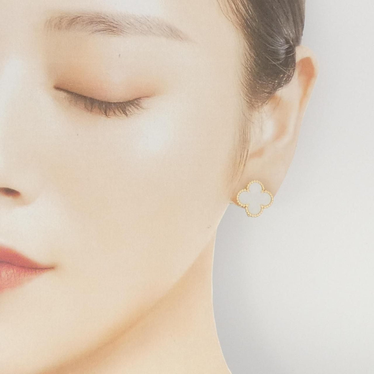 Van Cleef & Arpels Vintage Alhambra Earrings — view 4