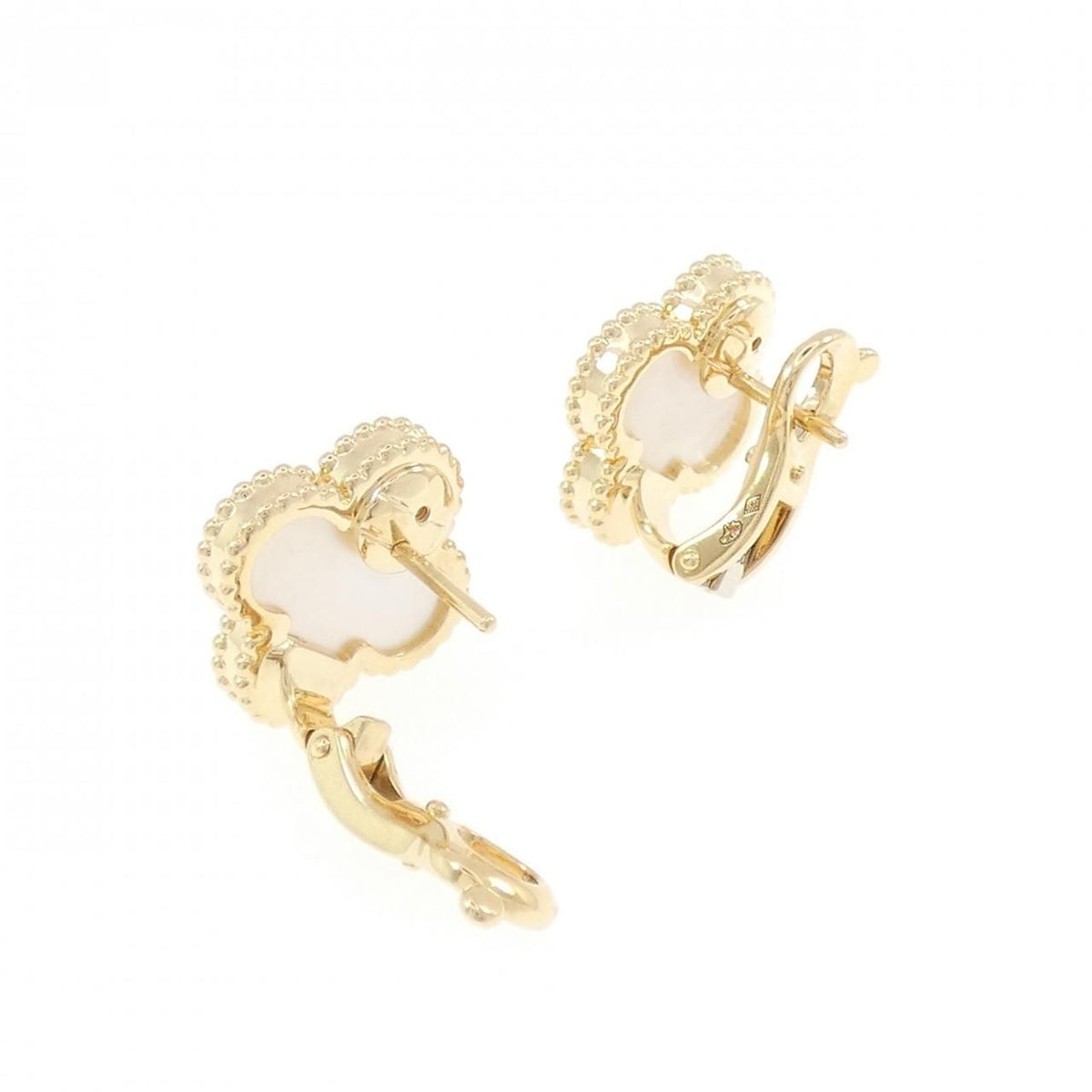 Van Cleef & Arpels Vintage Alhambra Earrings — view 3