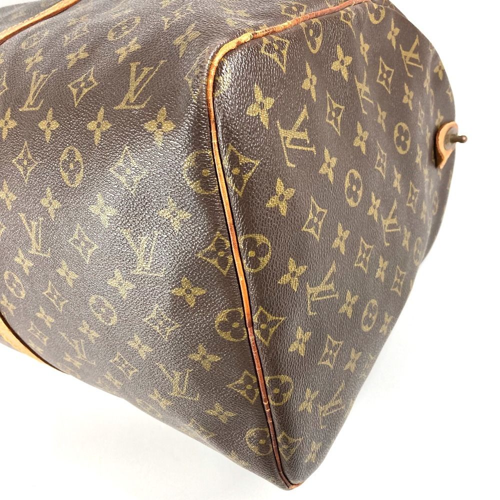 Louis Vuitton Boston Bag Keepall 55 Monogram Canvas Brown — view 6