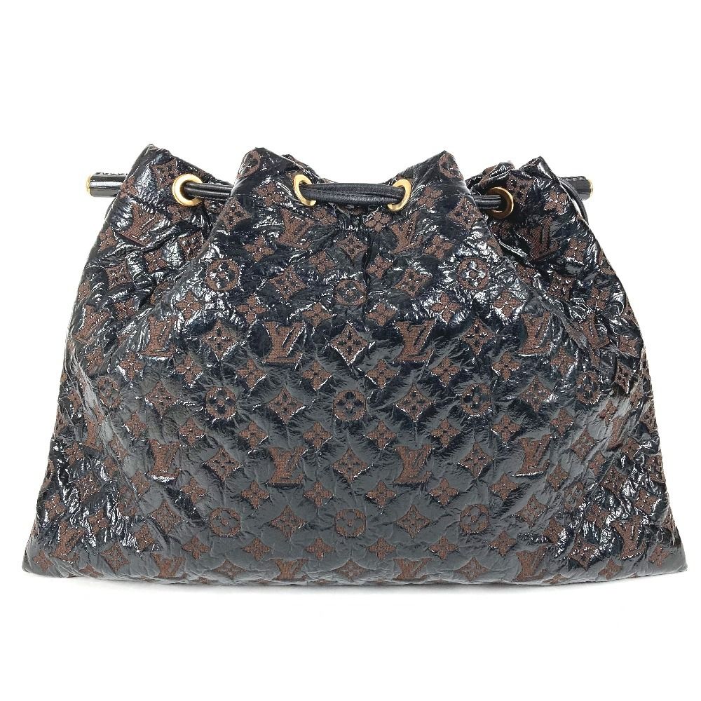 Louis Vuitton Shoulder Bag Squeegee Leather Brown — view 2