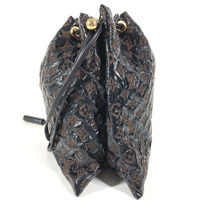 Louis Vuitton Shoulder Bag Squeegee Leather Brown — view 3