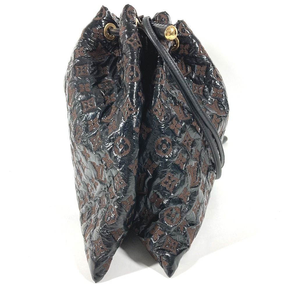Louis Vuitton Shoulder Bag Squeegee Leather Brown — view 4