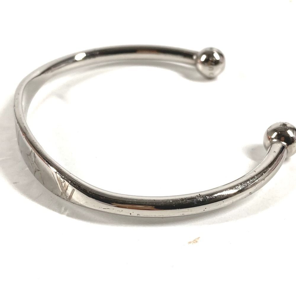 Louis Vuitton Bangle Jungkook Monogram Metal Silver Bracelet — view 3