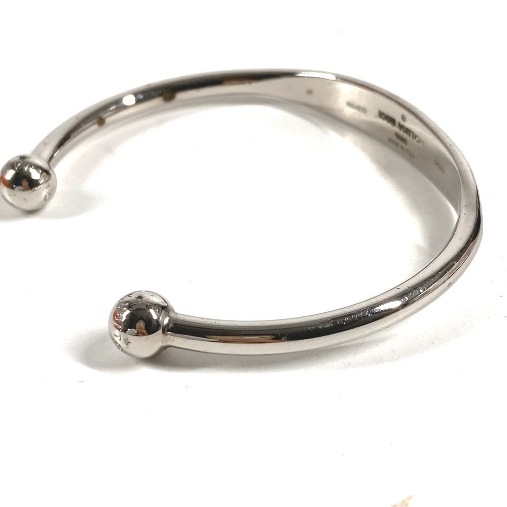 Louis Vuitton Bangle Jungkook Monogram Metal Silver Bracelet — view 6