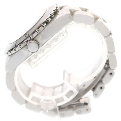 Chanel Diamond Ce SS At Ceramic Stainless Steel Automatic Watch White — view 3