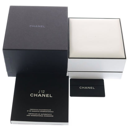 Chanel Diamond Ce SS At Ceramic Stainless Steel Automatic Watch White — view 6