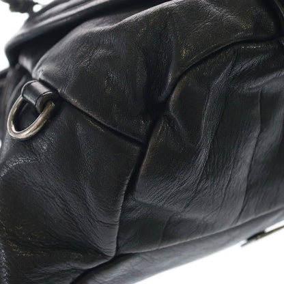 Chrome Hearts 1 Snat Pack Daga Zip Gunslinger Belt Leather Waist Bag Black — view 5