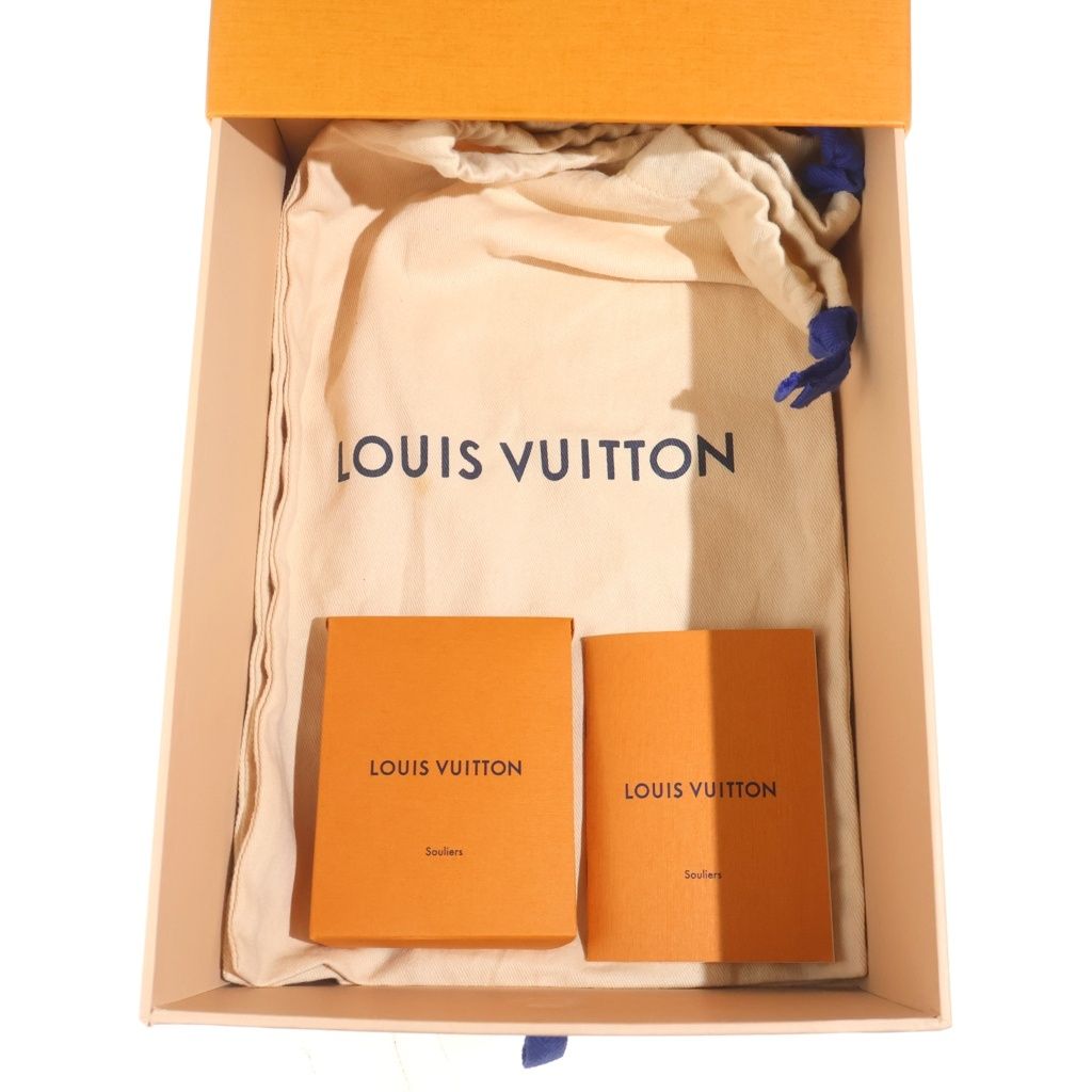 Louis Vuitton Front Row Line Sneakers Patent Monogram Canvas Row Low — view 6