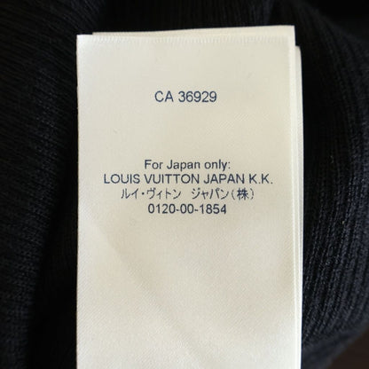 Louis Vuitton Long Sleeved Wool Knit Sweater Long Sleeve Black — view 8