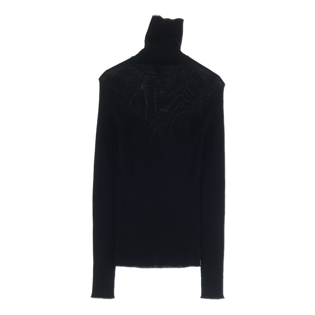 Louis Vuitton Long Sleeved Wool Knit Sweater Long Sleeve Black — view 2