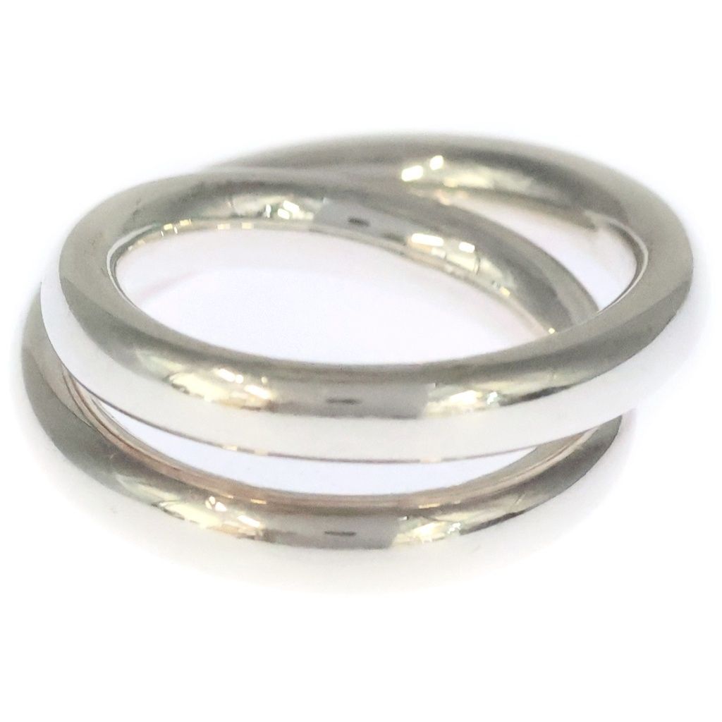 Hermes Vertiges Ring Silver — view 2