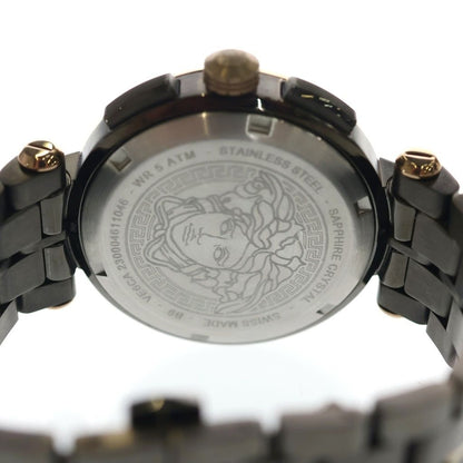 Versace Aion Chrono Gent Quartz Black Dial 45 Watch Gold — view 5