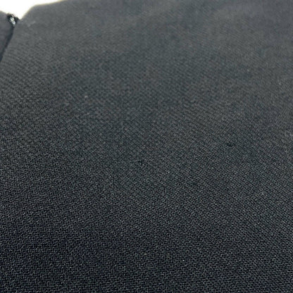 Prada Dress 40 M Black Sleeveless Knee Length Box Pleats — view 6