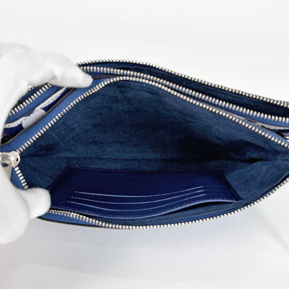 Louis Vuitton Pochette Double Zip LV Escale 2-Way Clutch Shoulder Bag Monogram — view 8