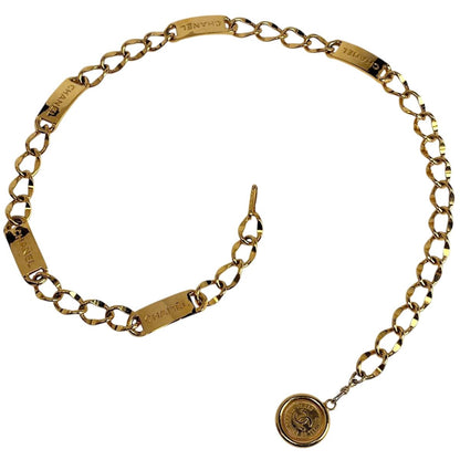 Chanel CC Logo Chain Belt Gold Plated