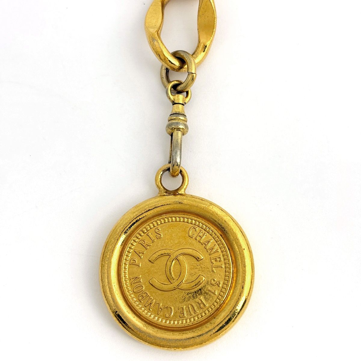 Chanel CC Logo Chain Belt Gold Plated — view 3