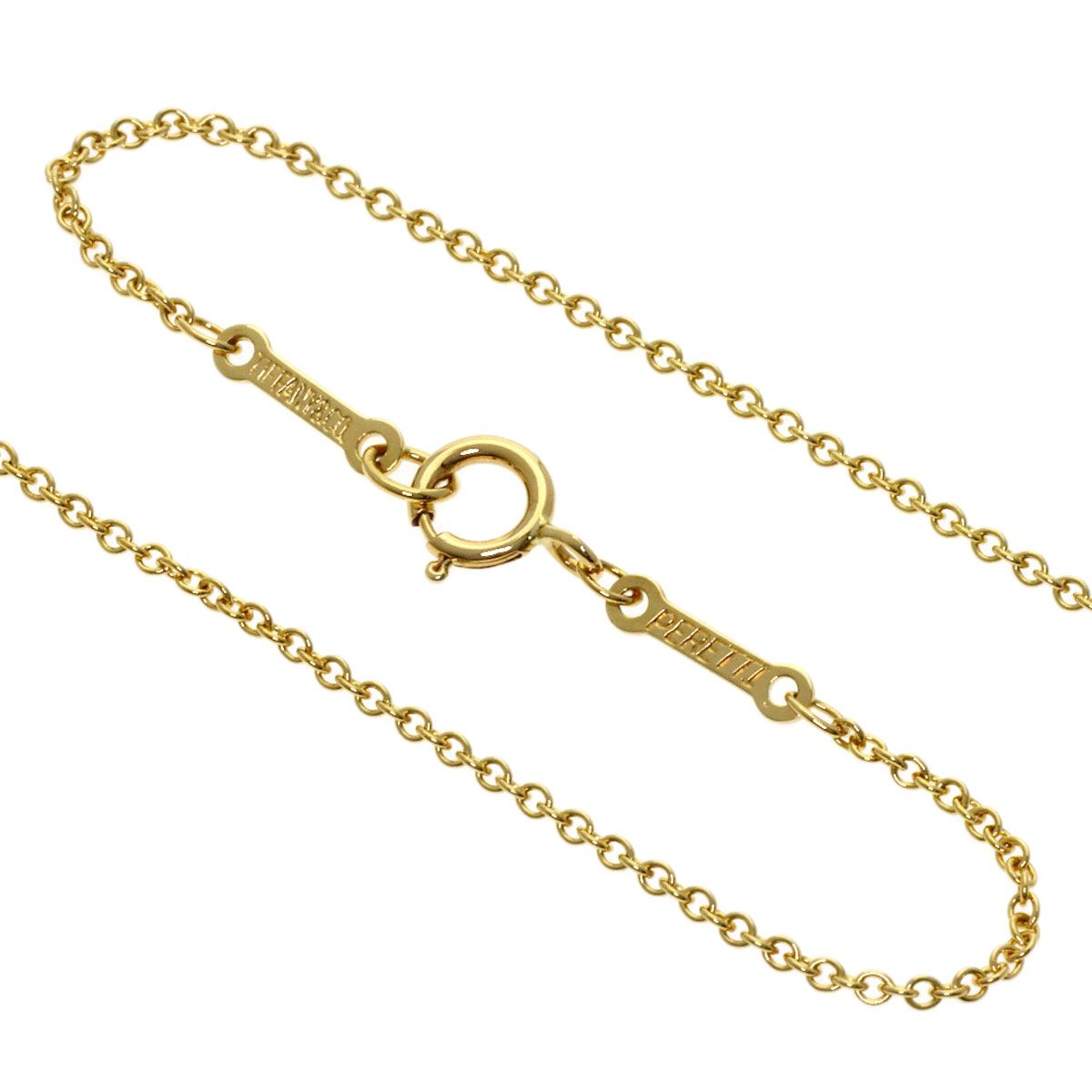 Tiffany & Co Teardrop Diamond Necklace 18K Yellow Gold — view 3