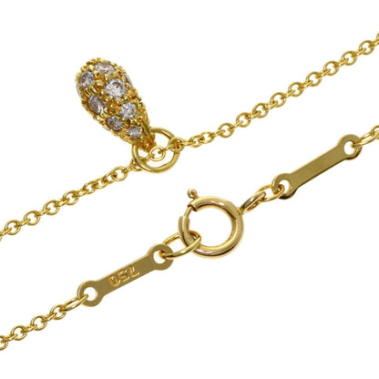 Tiffany & Co Teardrop Diamond Necklace 18K Yellow Gold — view 2