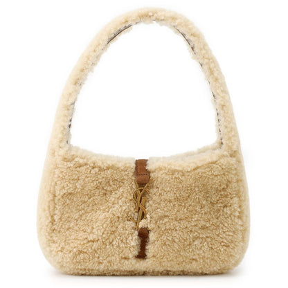 Saint Laurent Paris Handbag le 5 7 Mini Hobo Fleece