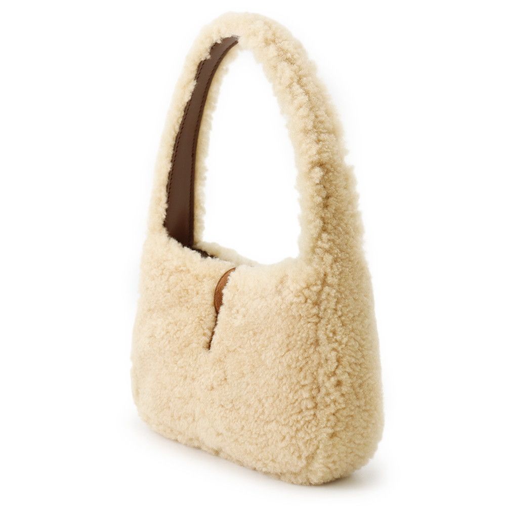 Saint Laurent Paris Handbag le 5 7 Mini Hobo Fleece — view 2