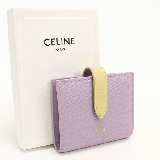 Celine Small Strap Wallet Bifold Calfskin
