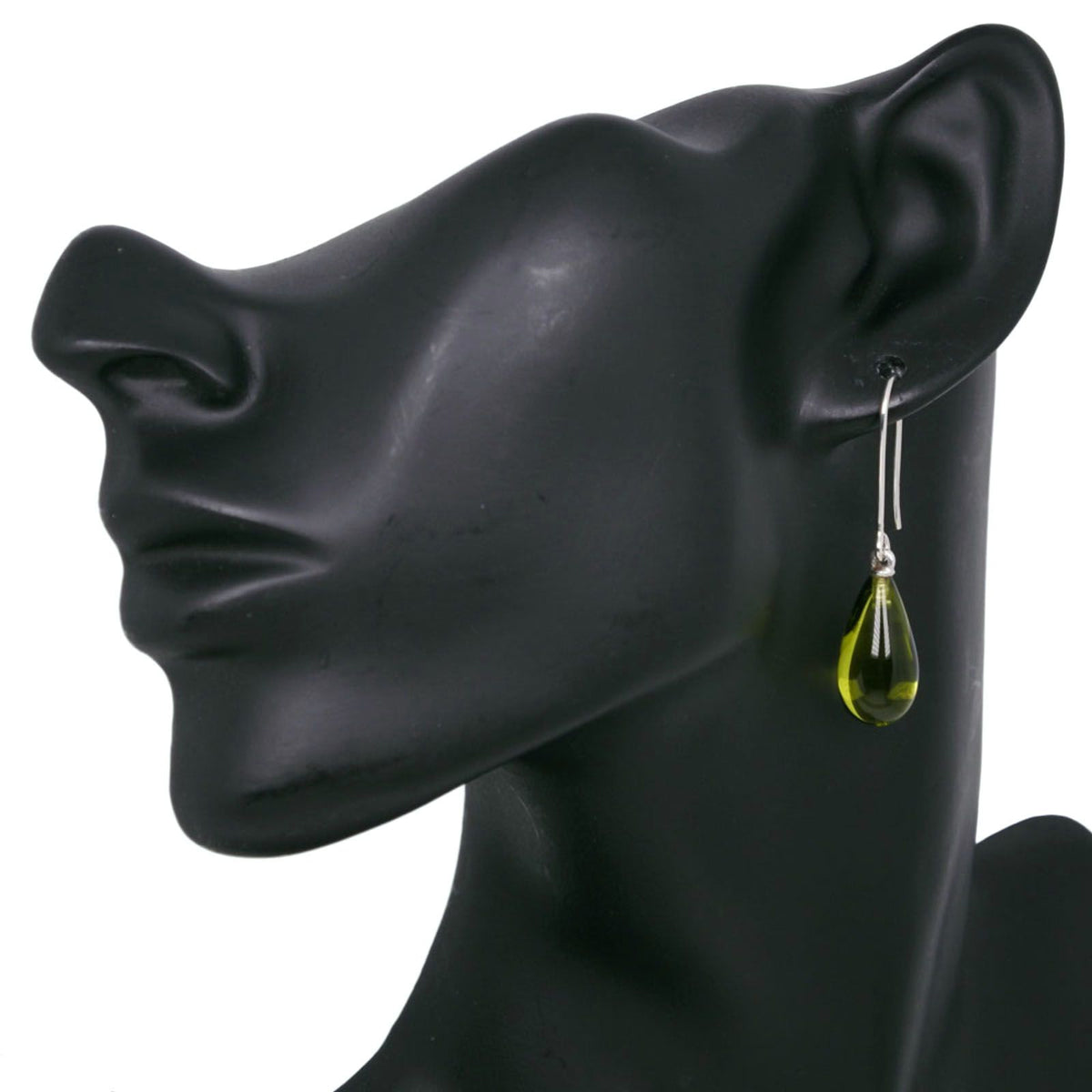 Gucci 925 Sterling Silver Glass Earrings — view 2