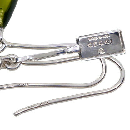 Gucci 925 Sterling Silver Glass Earrings — view 5