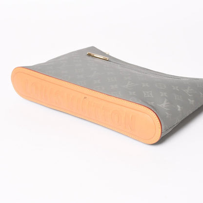 Louis Vuitton Clutch Pochette Cosmos Monogram Titanium Gray — view 6