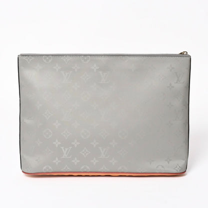Louis Vuitton Clutch Pochette Cosmos Monogram Titanium Gray — view 2