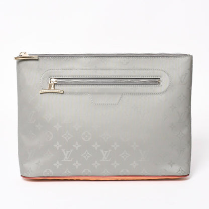 Louis Vuitton Clutch Pochette Cosmos Monogram Titanium Gray