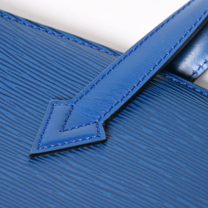 Louis Vuitton Tote Bag Saint Jacques Epi Leather Blue Gold VI — view 5