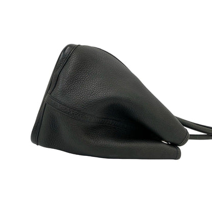 Hermes Garden Party PM Negonda Leather Tote Bag Business Black — view 6