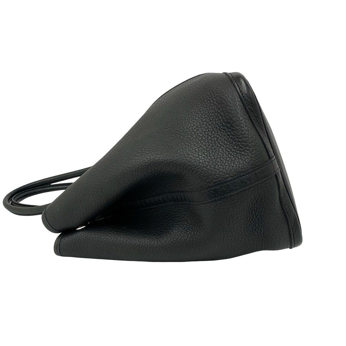 Hermes Garden Party PM Negonda Leather Tote Bag Business Black — view 5