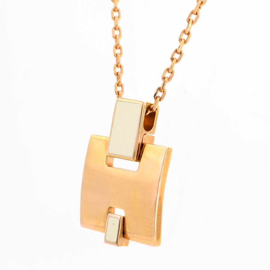 Hermes Necklace Irene Pink — view 2