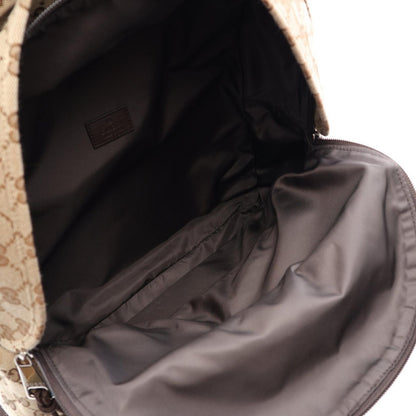 Gucci Backpack GG Canvas Beige Dark Brown — view 3