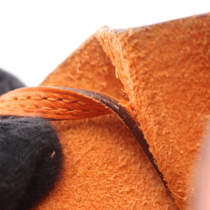 Hermes Shoulder Bag Onimaitou 2 Orange Leather — view 7
